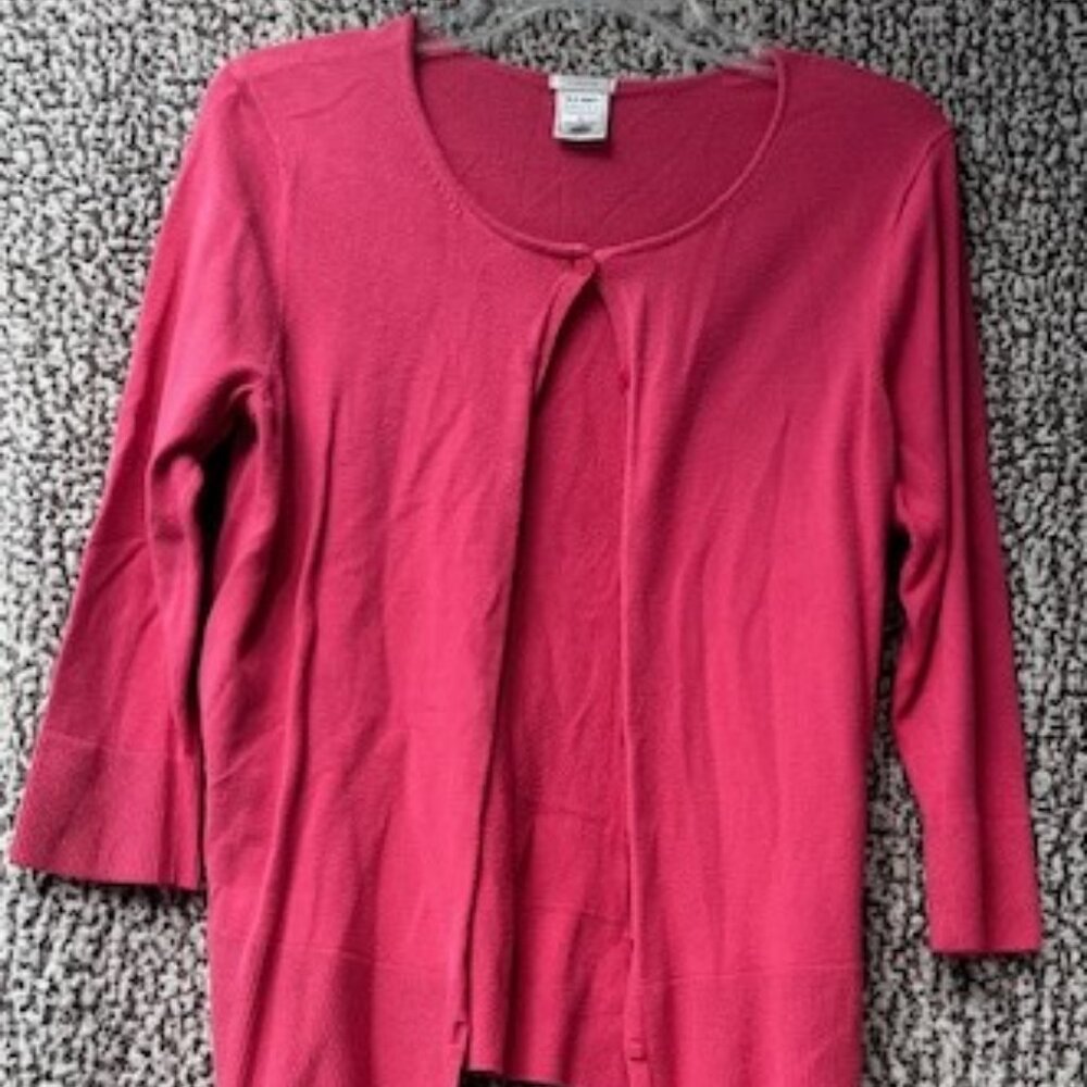 OLD NAVY Pink Button Front Cardigan